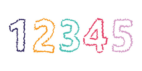 Hand Drawn Latin Alphabet