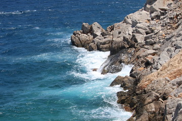 sea and rocks