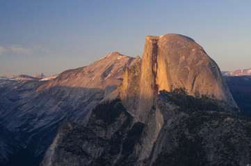 Half Dome Sunset