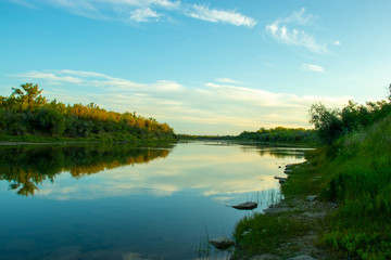 View of the South Saskatchewan River
