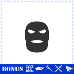 Mask icon flat