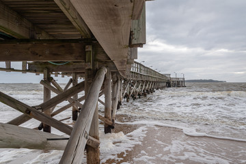  wooden pier in Punta del Este, a must to visit the peninsula