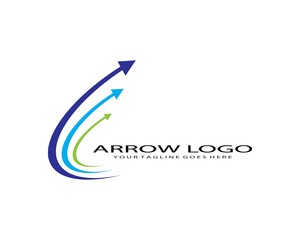 Arrows vector illustration icon Logo Template design