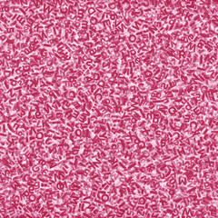 Big data concept, huge amount of 3d red letters and numbers for background texture, 3D illustration.