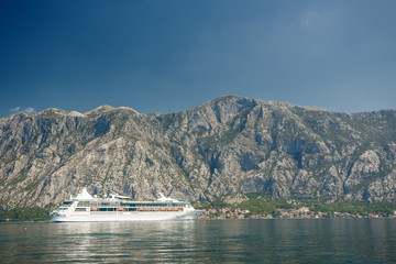 Kotor bay cruise ship, Montenegro