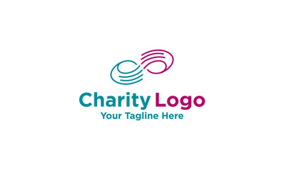 Charity Care Love Hand Logo