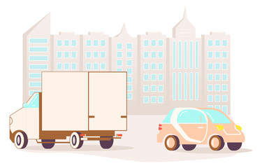 City street and road