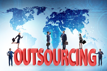 Concept of outsourcing in modern business