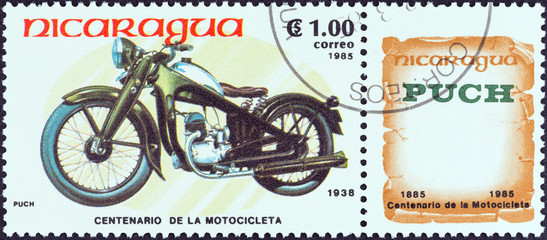 Puch motorcycle, 1938 (Nicaragua 1985) © Lefteris Papaulakis