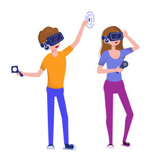 character VR concept