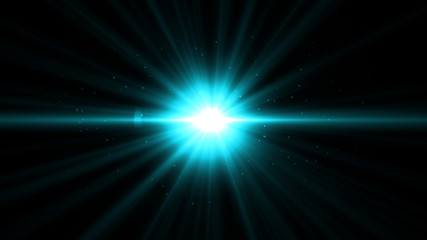 glowing abstract sun burst with digital lens flare.can your adjust the color of the light rays using adjustment layer like Gradient Selective Color, and create sunlight, optical flare