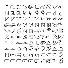 arrow collection icons vector illustration