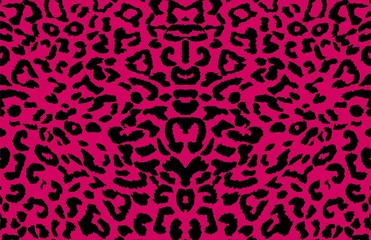 Leopard pattern design vector