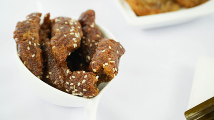 Deppa Tori, Beppa tori, cicuru or deppa tektekang is a traditional indonesian snack