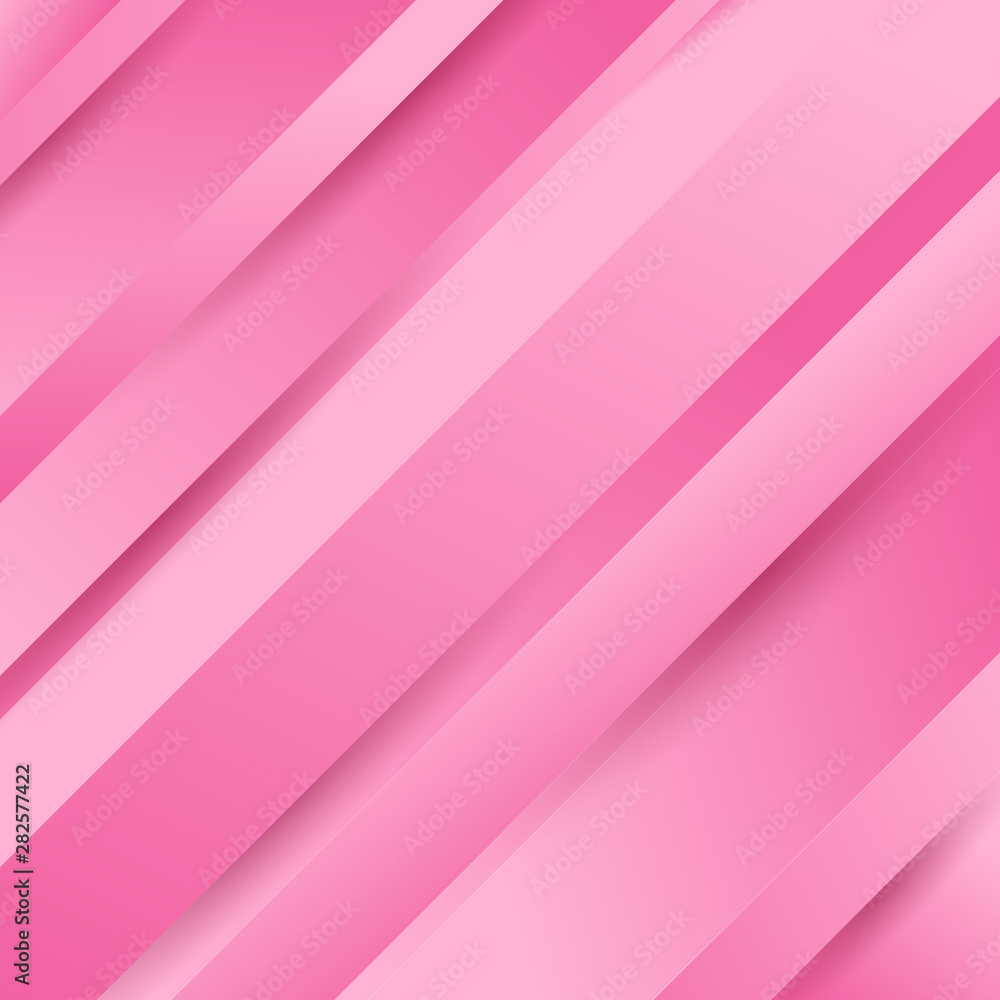Poster abstract geometric diagonal pink background with gradient colors.