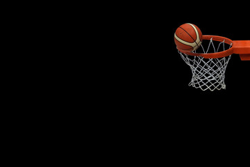 Ball in the basket