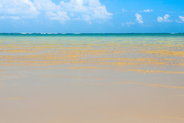 Fototapeta na wymiar beautiful sea and sand