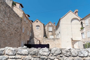 Old city of Split in Croatia