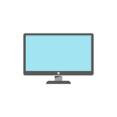 flat design screen monitor