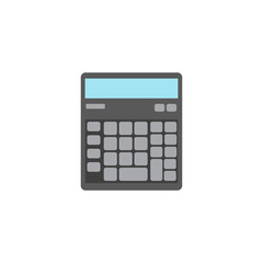 flat style design calculator