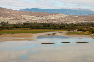 lake in the mountains