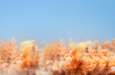 Industrial detonator blasting in the construction industries 