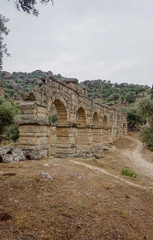 Fototapeta na wymiar Alinda ancient city