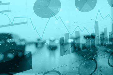 business graph and chart