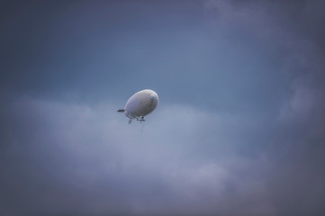 Zeppelin im Anflug
