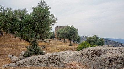 Fototapeta na wymiar Alinda ancient city