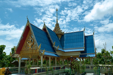 Fototapeta premium Buddhistische Tempel in Nakhon Phanom Thailand