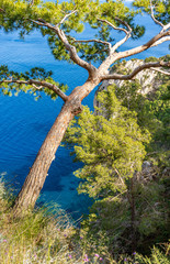 Italy, Capri, panorama from the top of the island