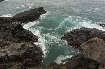 Natural Rocks on Water