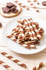 chocolate wafers stick roll