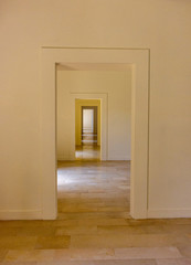 Italy, Capri, cloister and interiors of a Charterhouse