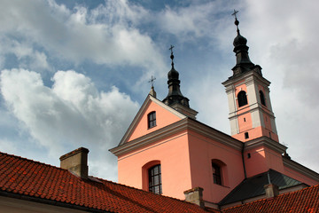 Fototapeta na wymiar Camaldolese Wigry monastery in Suwalki region, Poland.