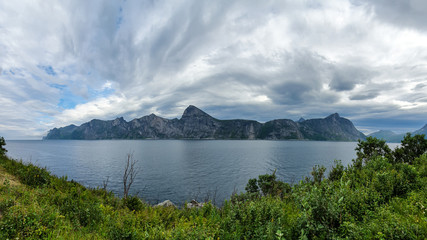 Landscape view of Senja Island