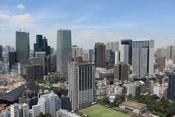 Naklejka premium 東京タワーのメインデッキより撮影