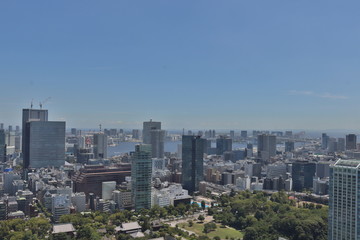 Fototapeta premium 東京タワーのメインデッキより撮影