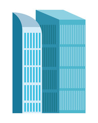 Fototapeta premium Office buildings and skyscraper real estates