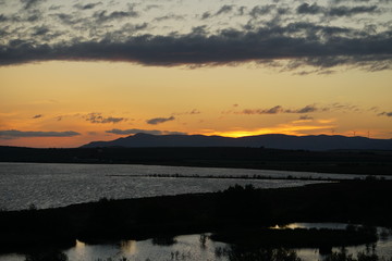 amanecer laguna de fuentedepiedra malaga