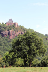 Fototapeta premium Un château dans la Eifel