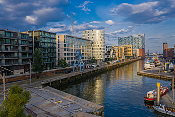 Obraz premium Skyline Hamburg