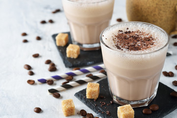 Milkshake with coffee