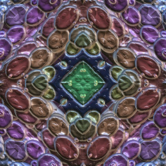 abstract background of gems