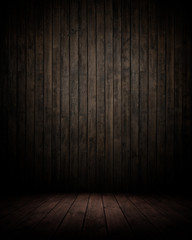 dark empty interior room. may used as background.