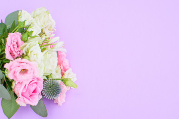 Bouquet of different flowers.