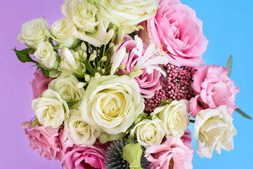 Bouquet of different flowers.