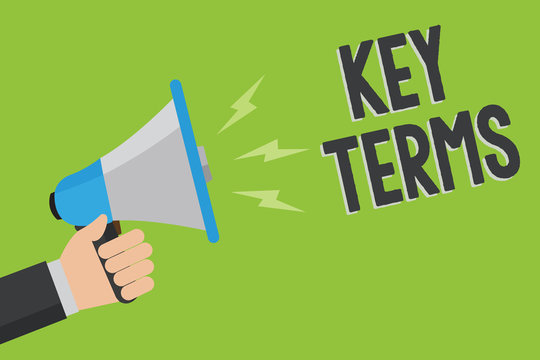Terms To Know Clip Art