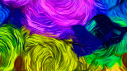 Abstract watercolor texture background. Oil painting style. Good for banner, design work and over advertising or commercial. Can be printed in very big size in perfect resolution.